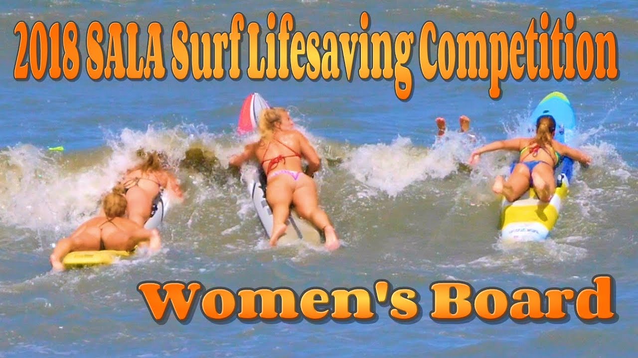 2018 SALA Surf Lifesaving Competition / Women's Board Race