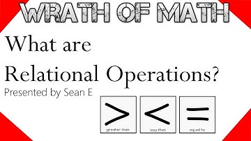 What are Relational Operations in Math? (Relational Operators)