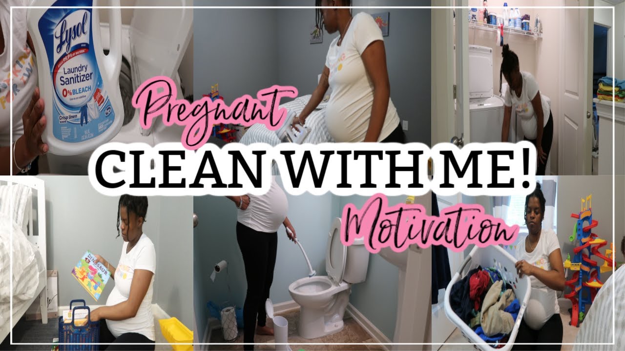 Ultimate Pregnant Clean With Me 2020 No Talkingrelaxing Cleaning Music Dniceandfam Youtube 