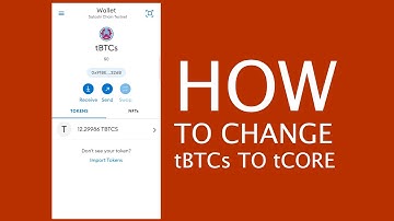 HOW TO CHANGE tBTCs TO tCORE //  How to edit MetaMask // How to use MetaMask // TestNet Wallet