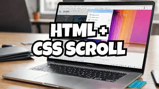 🧑‍💻📜✨🔧🌐Paano Gumawa ng Scroll Bar gamit ang HTML at CSS