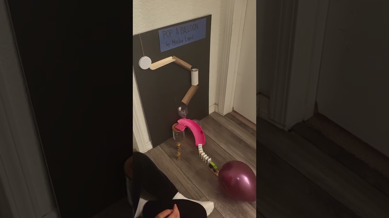 Rube Goldberg Project- Pop A Balloon (2)