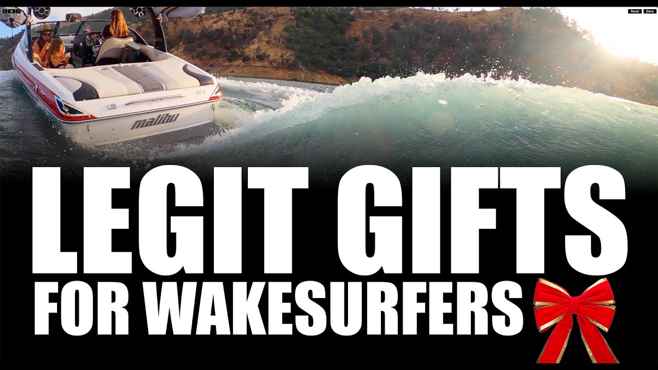 Cool gift ideas for people with wake surf boats! 