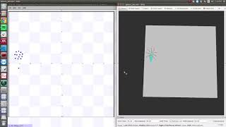 Development of Leader Follower, Boids Inspired Algorithm in Stage Simulator Using ROS