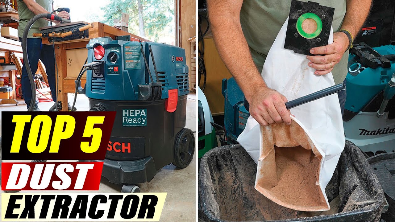💨 Best Dust Extractor of 2026 | Festool vs. Bosch vs. Makita (HEPA Showdown!)