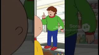 Sora 2 Caillou Misbehaves At Circle K/Grounded
