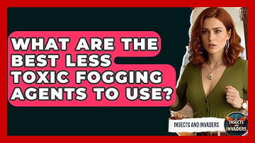 What Are The Best Less Toxic Fogging Agents To Use? - Insects and Invaders