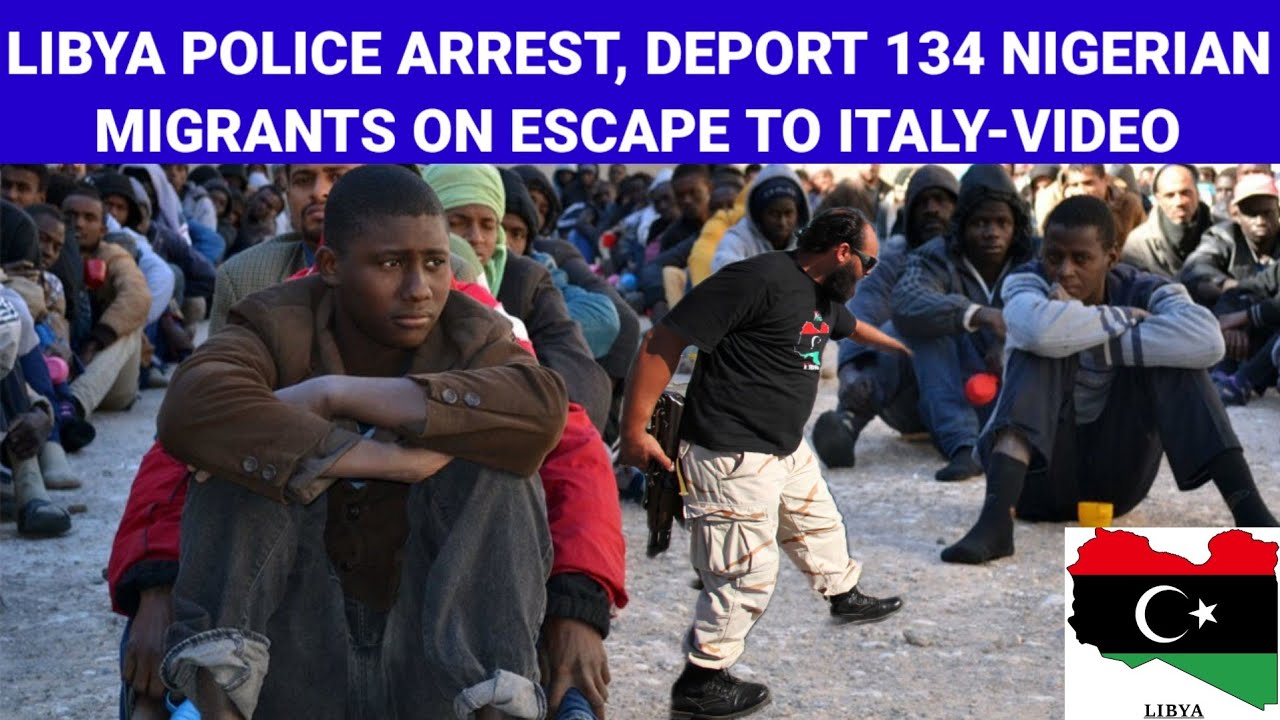 Libya Coast Guard Shøøt Migrants Rescue On The Mediterranean Sea As ...