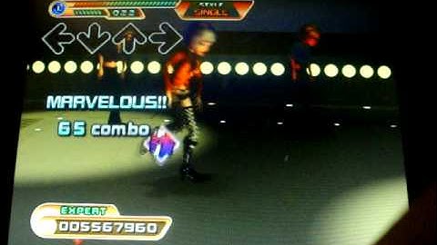 DDR Hottest Party 2 Makes Me Wonder PFC AAA with hand markers on