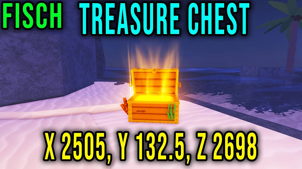 ヴィテラス　５点 TREASURE CHEST LOCATION 38 (X 2505, Y 132.5, Z 2698) [FISCH