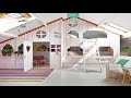 Adorable Indoor Playhouse for Children - Room Ideas