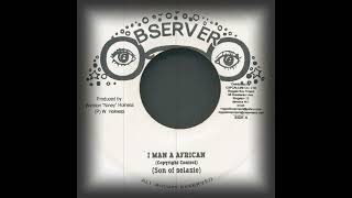 ジャマイカ7” Sons Of Selassie I Man A African NONE Observer /00080 Son Of Selassie - I Man A African (Observer) - YouTube