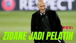JIKA ZIDANE MENUKANGI SETAN MERAH #manchesterutd #football