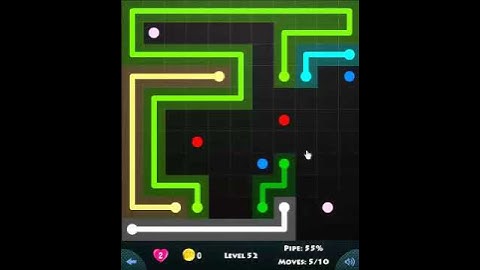 flow game facebook - 11 x 11 mania level 52 Connect the dots