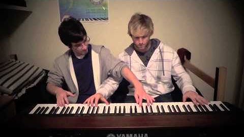 Sleigh Ride Duet Fantasy | Frank & Zach Piano Duets