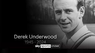 Derek Underwood Tribute: Nasser Hussain and Michael Atherton pay tribute to England and Kent legend