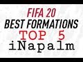 TOP 5 BEST FIFA 20 FORMATIONS FOR FUTCHAMPIONS!!