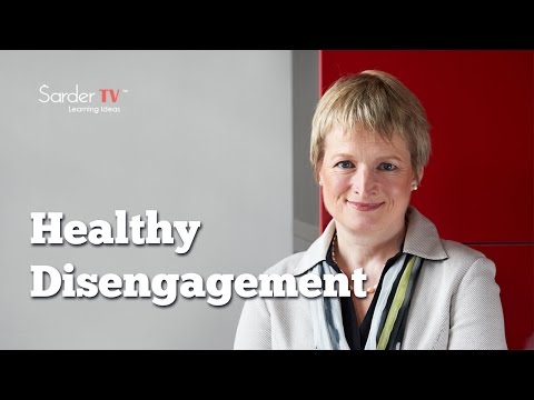 What is meant by healthy disengagement? by Rita McGrath, Author of The End of Competitive Advantage What is meant by healthy disengagement? by Rita McGrath, Author of The End of Competitive Advantage