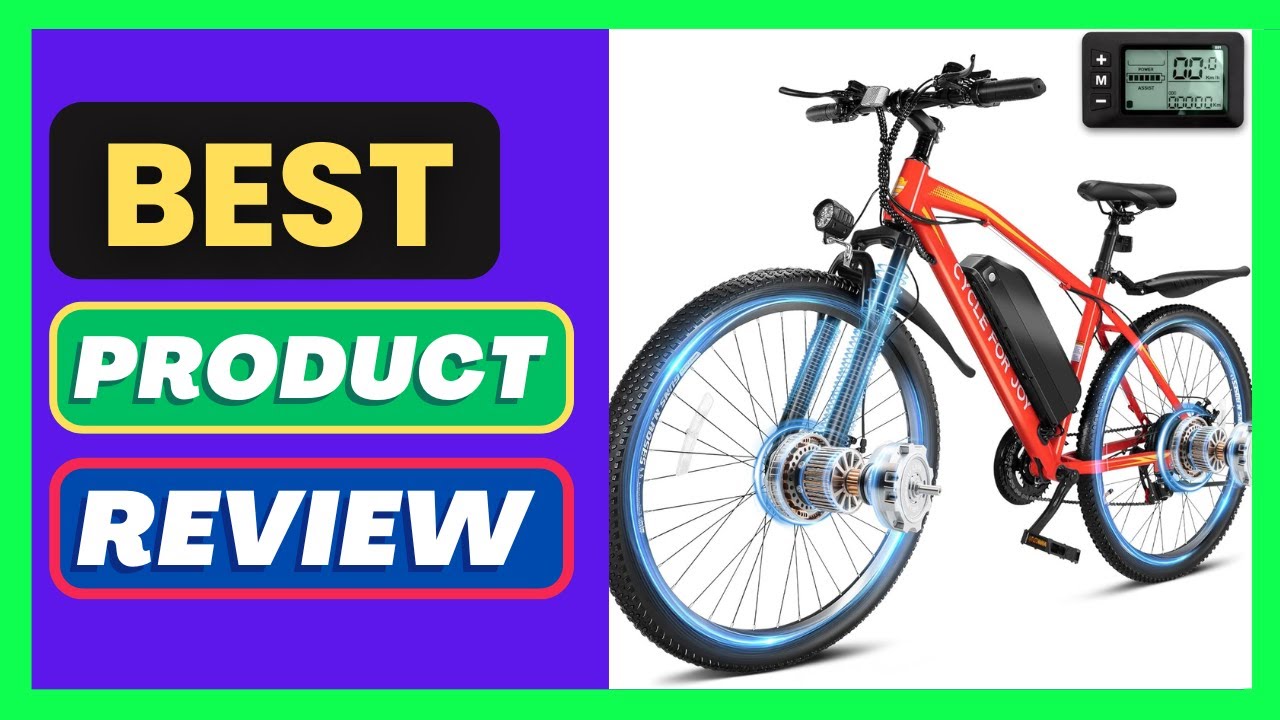 RegalRider 21-Speed Electric Bike for Adults, Peak