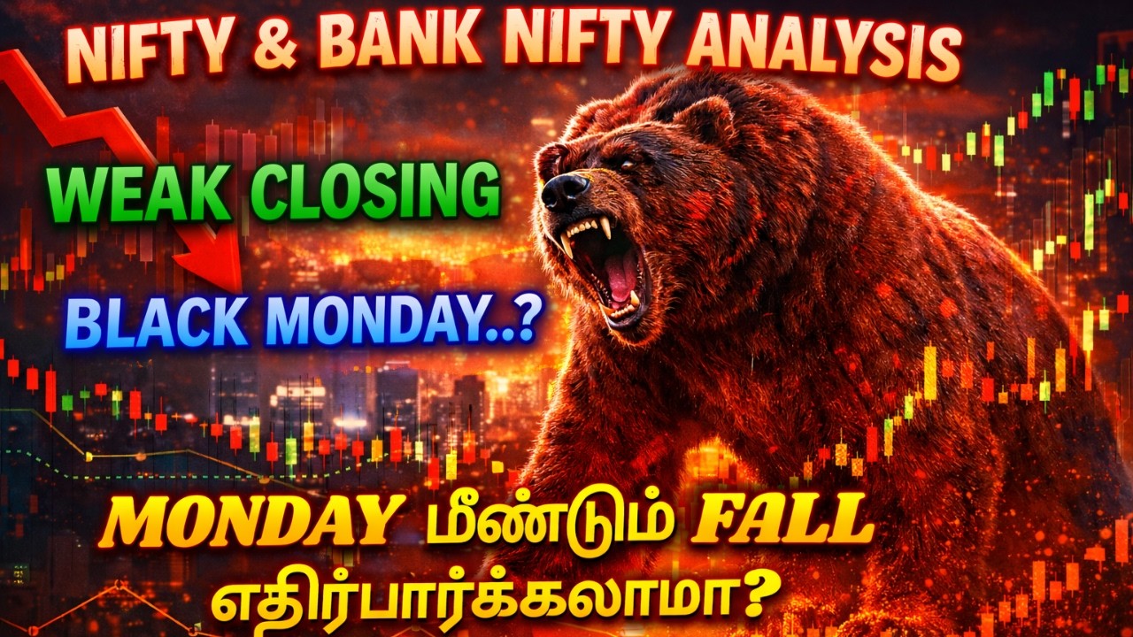 Nifty Bank Nifty & Sensex Prediction for Tomorrow (16.01.2026) in Tamil