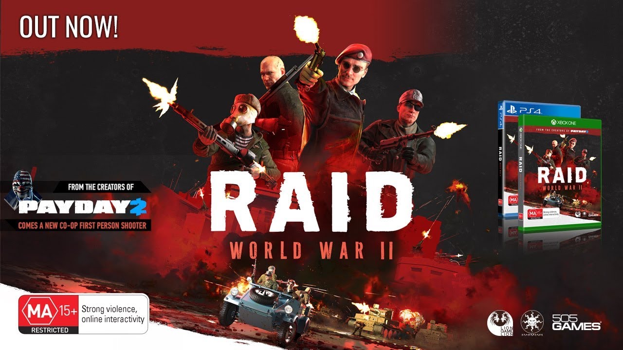 RAID: WWII Available Now on PS4 and Xbox One!