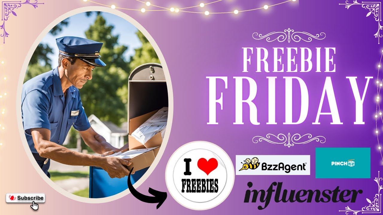 FREEBIE FRIDAY! Look at the FREE STUFF we got! 