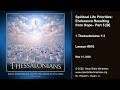 1 Thessalonians 016B - Spiritual Life Priorities: Endurance Resulting from Hope – Part 5
