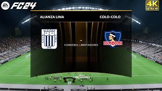 Alianza Lima Vs Colo Colo // Copa Libertadores [FC 24 Next Gen PS5 /Series X] 4k