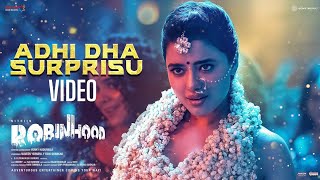 4K Adhi Dha Surprisu Vertical Video Robinhood Nithiin, Sreeleela, Ketika Sharma Mvs