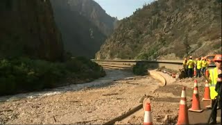 Colo. highway shut by mudslide to reopen Saturday