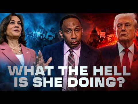 Stephen A. Smith RIPS Kamala Harris: “WHAT THE HELL ARE YOU DOING?!”