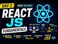 React JS Series #2 | Library vs Framework + JSX + Import Export