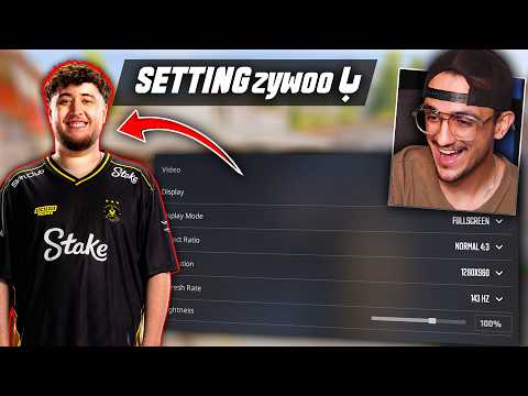 با تنظیمات ZywOo بازی کردم… نتیجه؟ 😳 + AWP GIVEAWAY