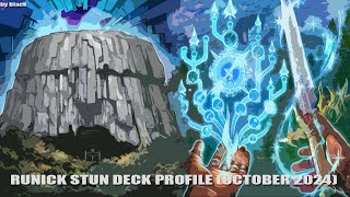 Yugioh: Runick Stun Deck Profile (October 2024) - by Blackmaster99 (ITA) @Blackmaster99