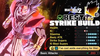 Super Saiyan God STRIKE BUILD & New *BEST* DAIMA Strike Super Attack | "HEAT WAVE" | XENOVERSE 2