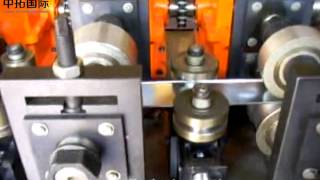high speed light gauge steel frame machine