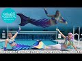 FinFolk Productions Discovery Mermaid Tail Swim with Mermaid Zelda