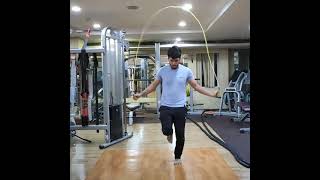 Jump rope tricks (Double unders & Criss-cross)