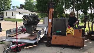 Episode 7: How to Move Heavy Equipments with One Person Only @montech8591 vlog #balikbayan #philippines