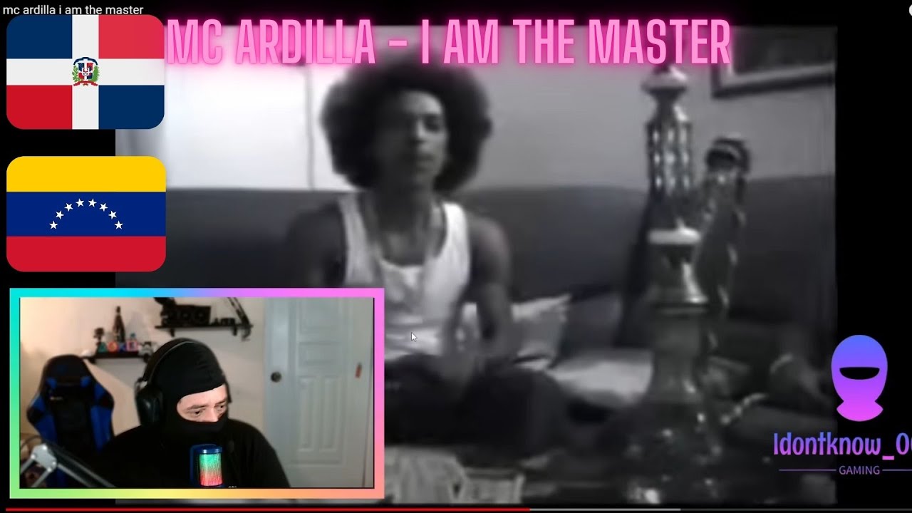 mc ardilla - i am the master (video reacción)