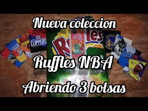 Ruffles NBA 2020 abriendo 3 bolsas - YouTube