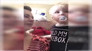 Emziği Çıkaran Ağlar Anne Oğuldan Komik Video