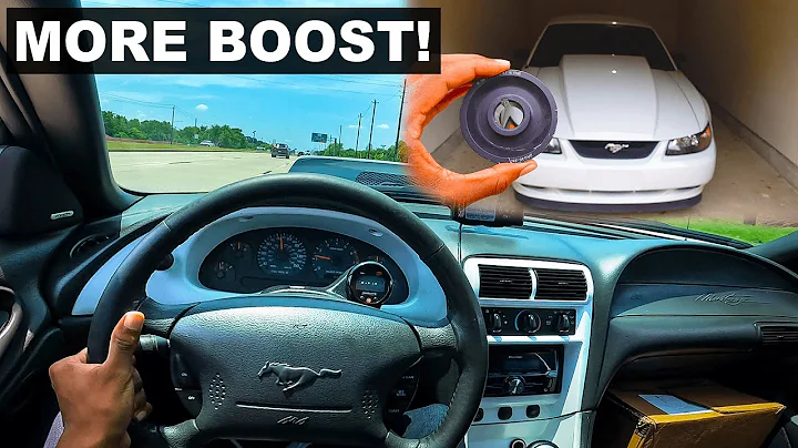MORE BOOST!! Installed the SMALLEST Pulley on my Vortech Supercharged 2V Mustang GT!!