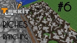 Tekkit Lite Server - Riches To Ranching #6 Cow Chaos
