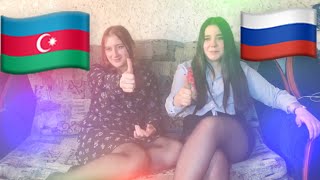 🇷🇺 RUS QIZLARI 🇦🇿 AZERBAYCAN MAHNILARINA QULAX ASILAR