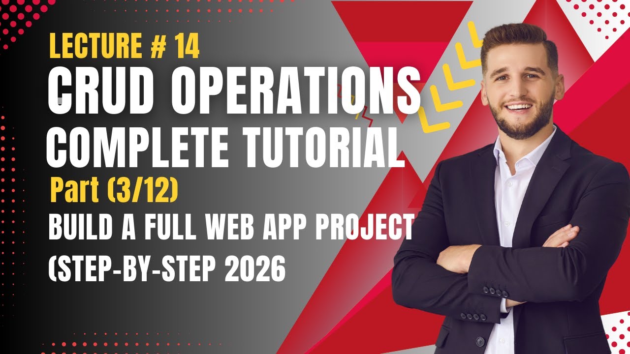 CRUD Operations Complete Tutorial - Build a Full Web App Project (Step ...