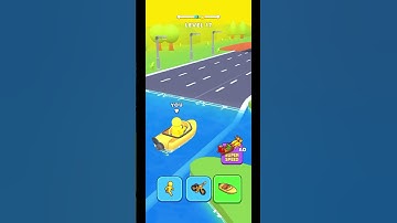 Shape-shifting Funny Race Gameplay new hyper casual games #shorts #gameplay level 16 #racing #race