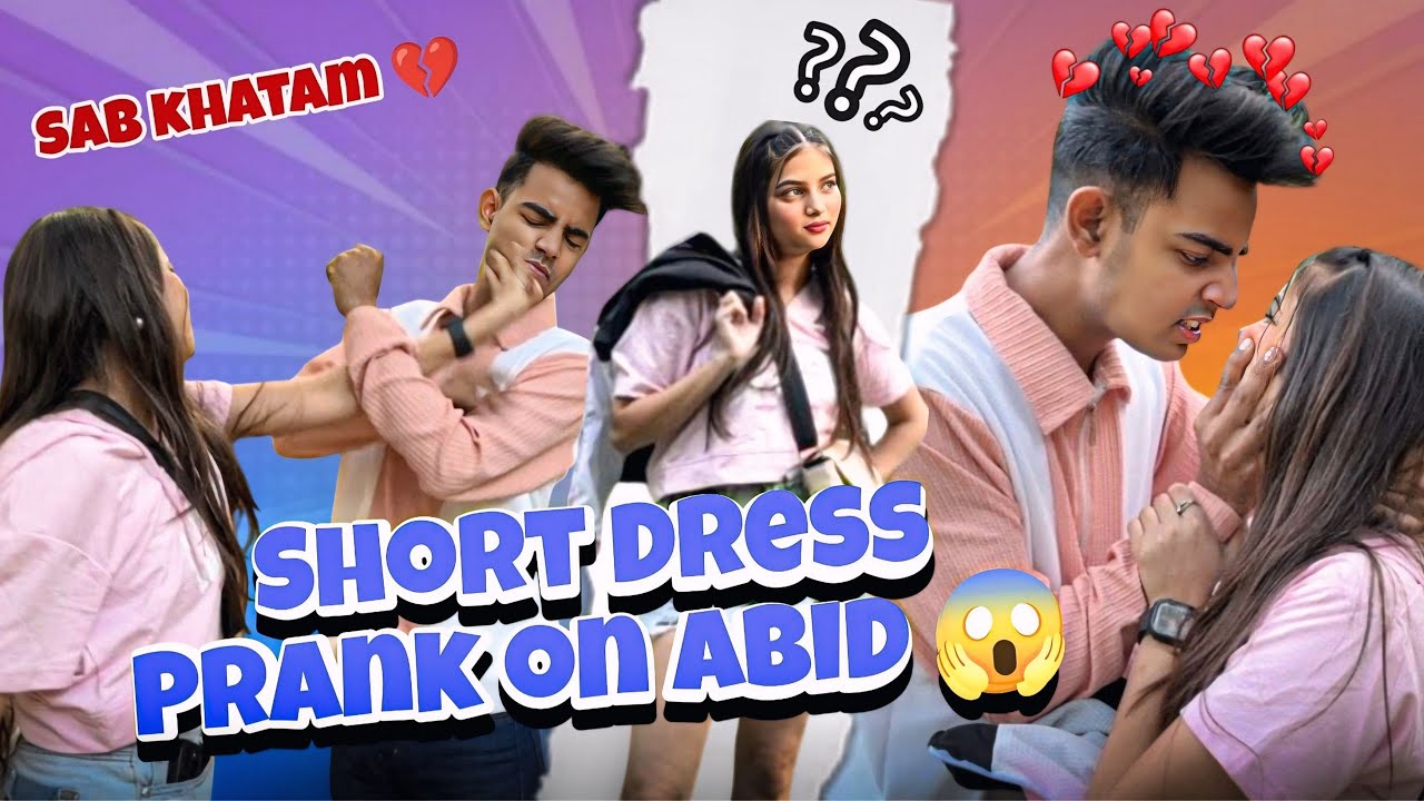 NISHU NE KIU KIYA AYESA 💔😭 || KALESH HOGAYA PRANK KR CHAKAR ME 😱💔 || ABID 09 #prank #viral #abid 
