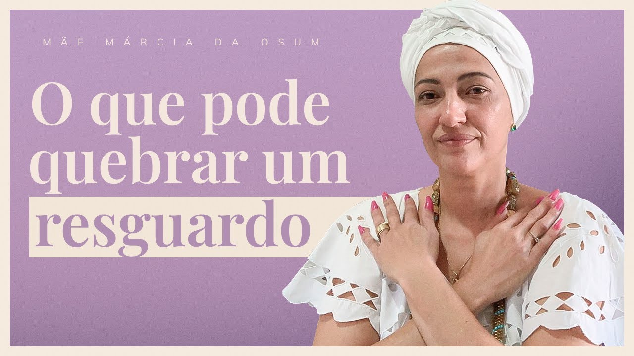 Vocês sabem o que pode quebrar um resguardo? - YouTube