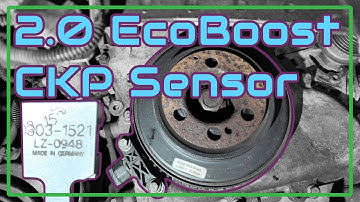 2.0 EcoBoost CKP Sensor Alignment - Front Pulley - Tool 303-1521